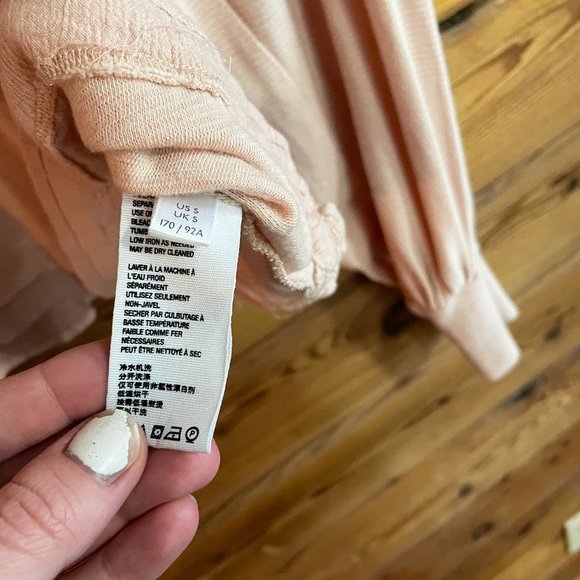 Free People Billie Long Sleeve Pullover Tee Shirt - Picture 6 of 8